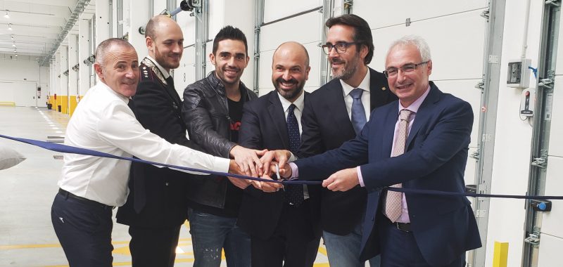 Michele Pirro inaugura la nuova sede GLS di Schio