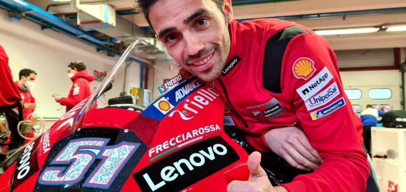 Michele Pirro testa la MotoGP in tutte le condizioni al Mugello