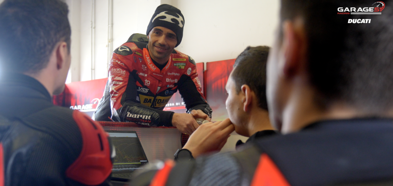 Michele Pirro supervisiona a Misano i Test Pre-Campionato del Garage 51 Racing Team