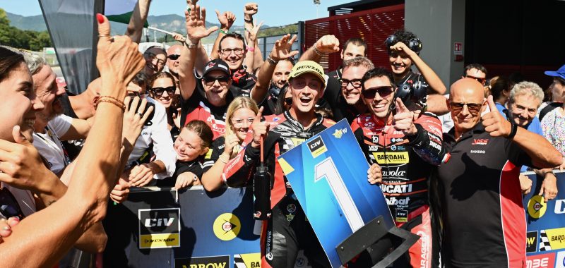 AL MUGELLO DAVIDE STIRPE CONQUISTA 45 PESANTISSIMI PUNTI!
