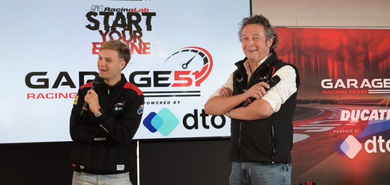 DALLA  RACING NIGHT ALESSIO FINELLO SUBENTRA A MICHELE PIRRO NEL GARAGE 51 RACING TEAM POWERED BY DTO